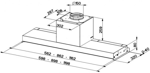 Вытяжка Faber In-Nova Premium X A60 F