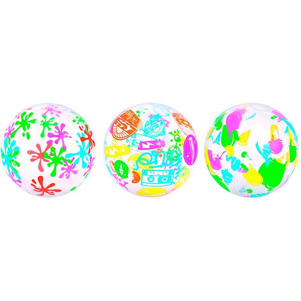 Надувний м'яч Bestway дизайнерський в асортименті 61 см