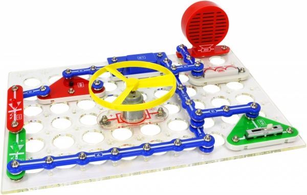 Конструктор Знаток электронный 320 схем REW-K002