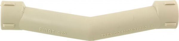 Коліно Firat ППР обводное 20