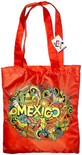 Сумка-шоппер 4PROFI Mexico 40x35 см разноцветный 