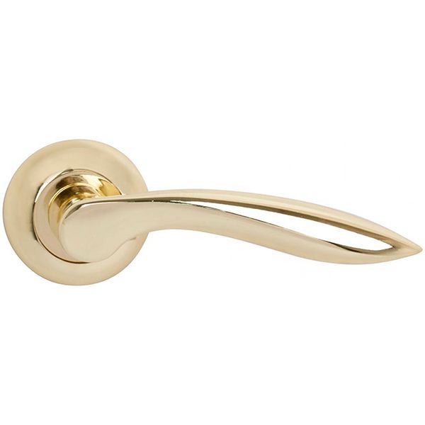 Ручка на розетці Comit Antares СМ 150 полірована латунь