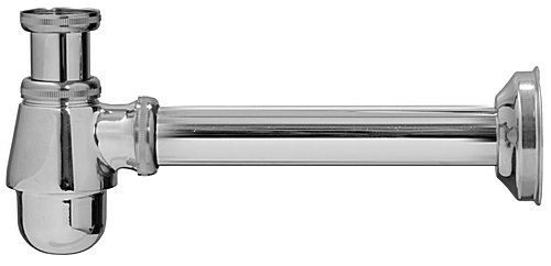 Сифон Ghidini латунный хромированный для биде (под автопробку) O32 х 1 1/4