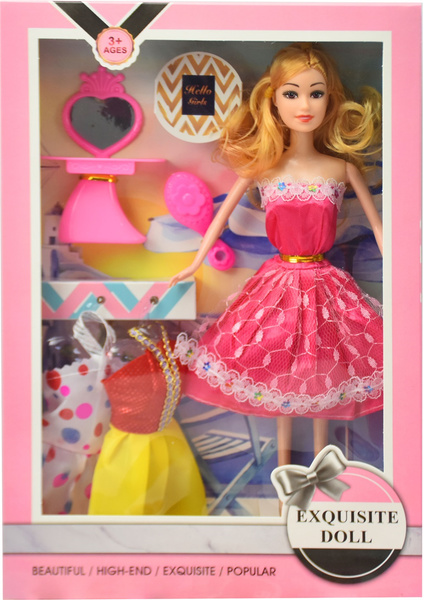  DIY TOYS модельная с аксессуарами и одеждой, 28см 6809380