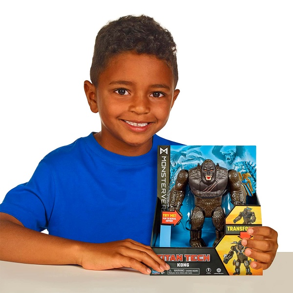Игрушка Godzilla vs. Kong серии «Titan Tech» – Конг (20 см) 34932