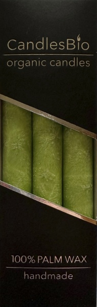 Набор свечей WP02 20/180 лайм 3 шт. CandlesBio