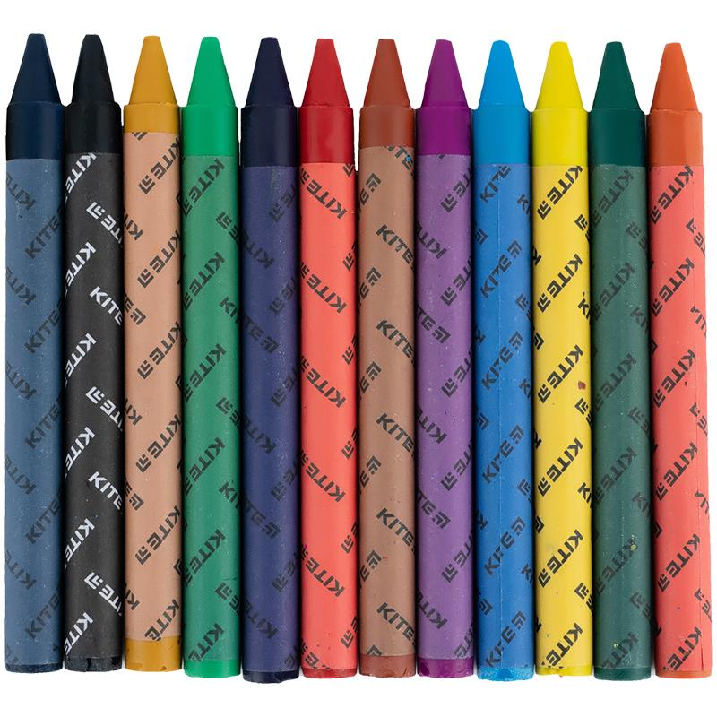 Мел восковый 12 цветов Classic K-070 KITE