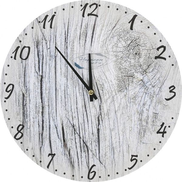 Часы настенные Happiness Wood 30 см
