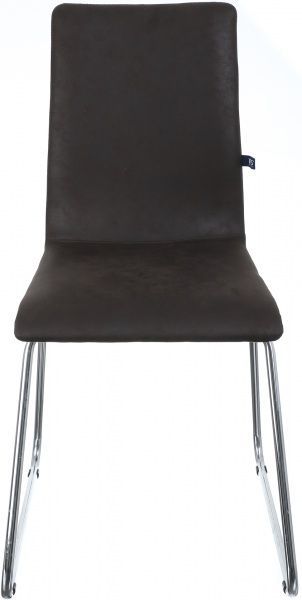 Стілець обідній Nowy Styl Sofi CFS Chrome (BOX-4) (CH) Roni-08 хром/темно-коричневий