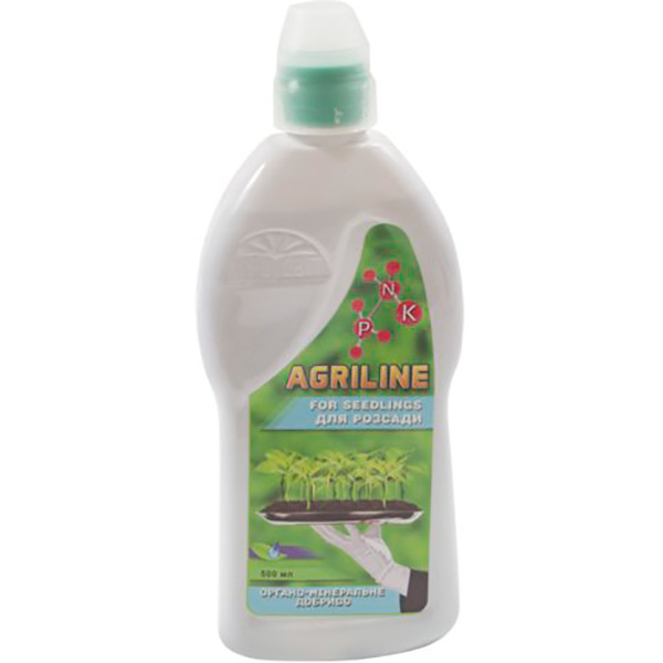 Удобрение органо-минеральное Agriline для рассады 500 мл