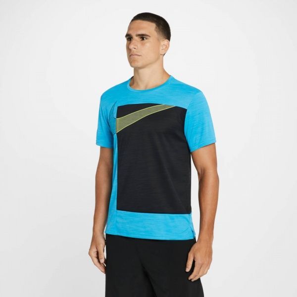 Футболка Nike M NK DRY SUPERSET SS PX GFX CJ4617-446 M блакитний