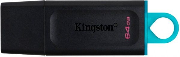 Флеш-пам'ять USB Kingston DataTraveler Exodia USB 3.2 Gen 1 64 ГБ USB 3.2 black (DTX/64GB) 