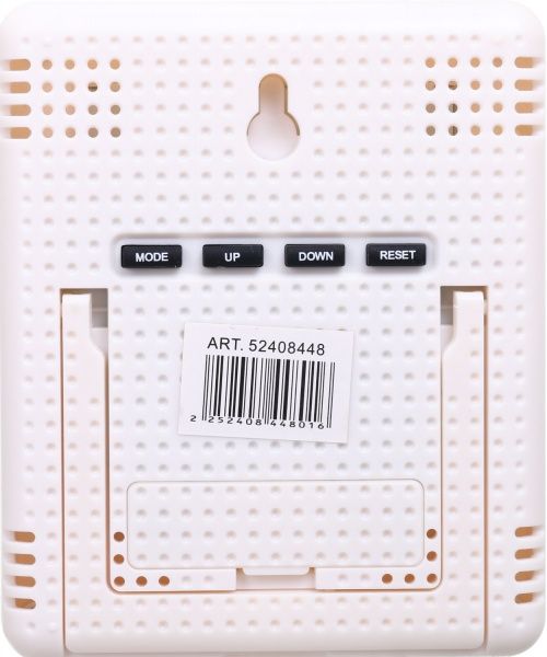 Часы настольные Mood 10х1.5х12 см белый