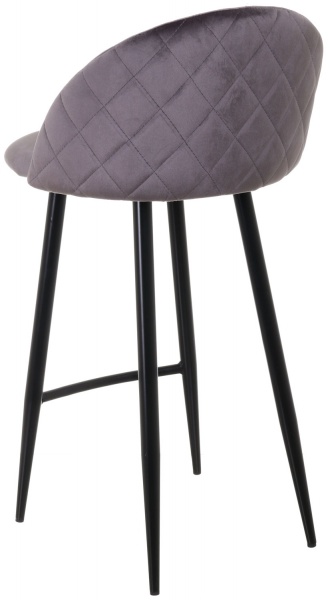 Стул барный Ибица светло-серый 