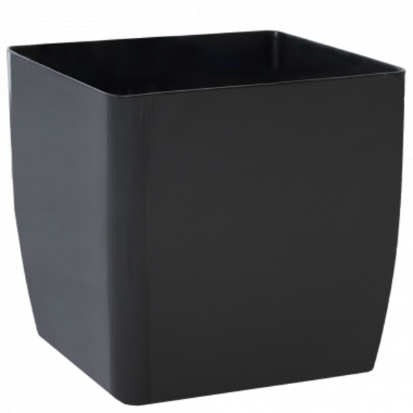 Вазон декоративный Алеана Квадро низкий 16,0х16,0х15,5 см 3 л (115083) 