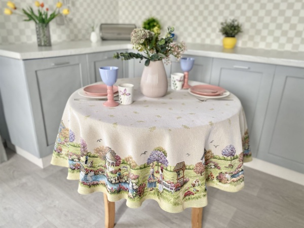 Скатертина RUNNER1185-160D d160 мульті Limaso 