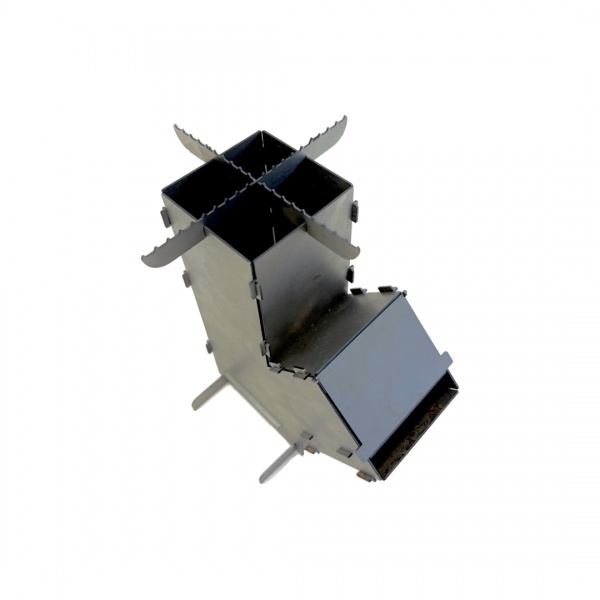 Буржуйка Турбо 1 мини разборная 130х63х155 см SG-763 