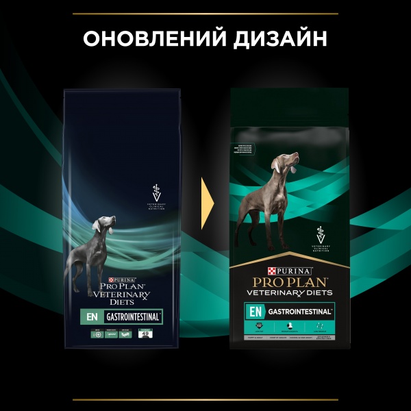Корм сухой для устранения расстройств пищеварения для всех пород Pro Plan Veterinary Diets EN Gastrointestinal 12 кг