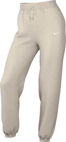 Брюки Nike W NSW PHNX FLC HR OS PANT DQ5887-104 р. M серый