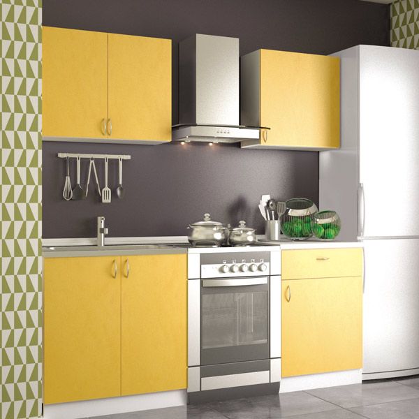 Комплект фасадів Весна Терра жовтий 