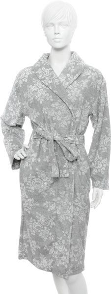 Халат домашний La Nuit Home Rose р. XS серый 