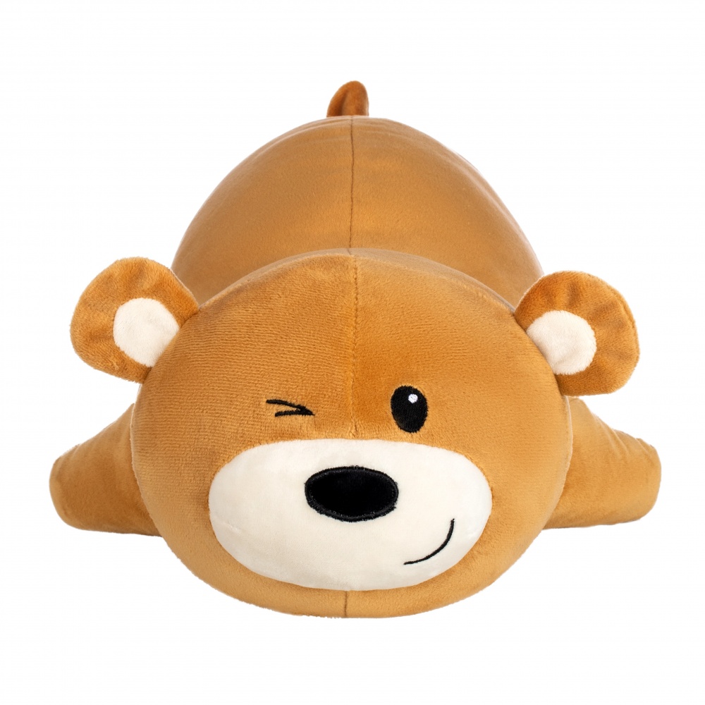 М'яка іграшка подарункова INKATOYS Ведмедик Міко коричневий KAIM1_SU