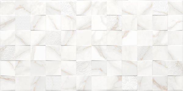 Плитка Golden Tile Marmo Gold cube білий G80161 30х60 