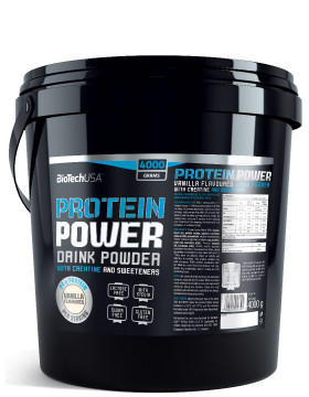 Протеин BioTechUSA Protein power клубника-банан 4 кг 