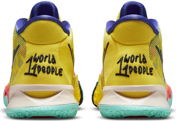 Кроссовки Nike KYRIE 7 CQ9326-700 р.US 11 желтый