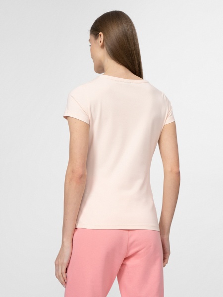 Футболка 4F 4FSS22TTSHF249-83S р.S бежевый