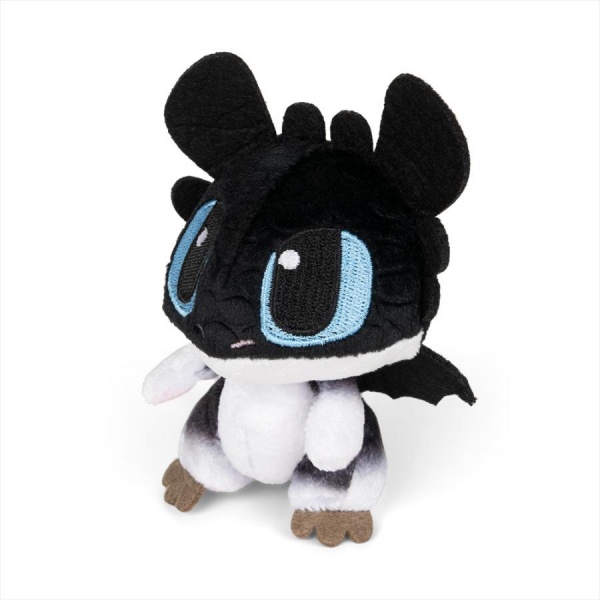 М'яка іграшка Spin Master Як приборкати дракона 3: м’який дракон в яйці Нічне Сяйво 3 8 см чорний SM66623/6873