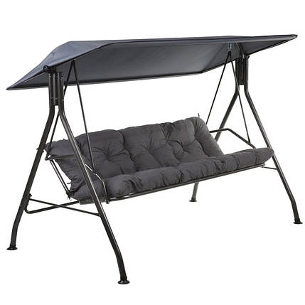 Гойдалка з навісом Patio Sevilla антрацит 