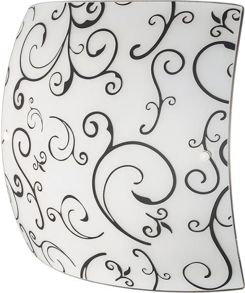 Светильник настенно-потолочный Геотон НББ 02-2х60-896 26502 2x60 Вт E27 белый с рисунком 