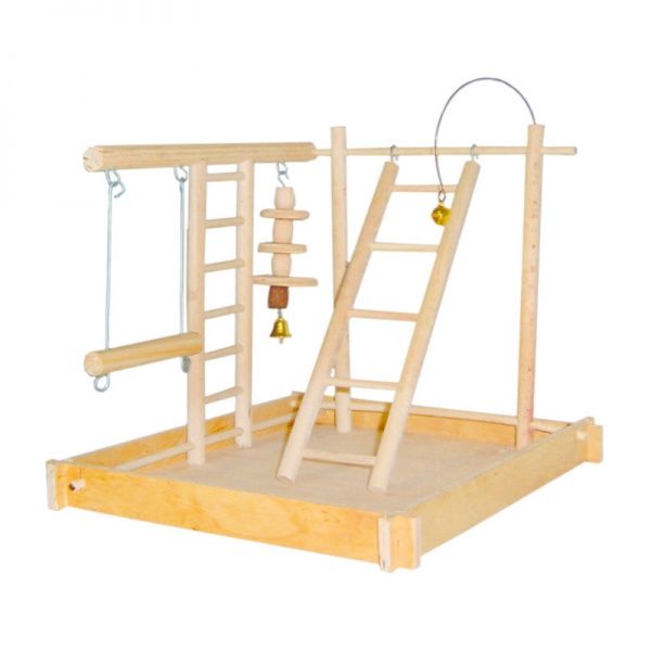 Ігровий майданчик для папуг Лорі 30х25 см 033