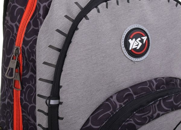 Рюкзак молодіжний YES Zombie T-85 сірий (558284)