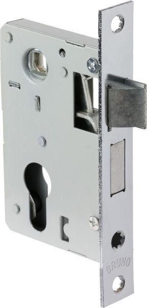 Ручка на планке Bruno + замок 1250/40 PZ 50 мм бронзовый