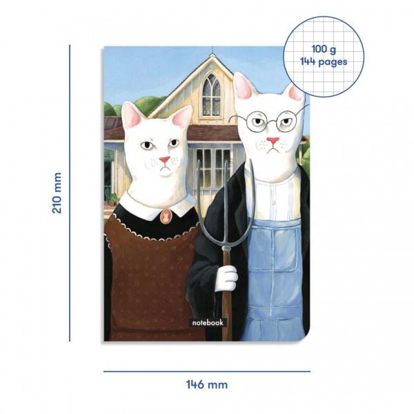 Блокнот в клетку 