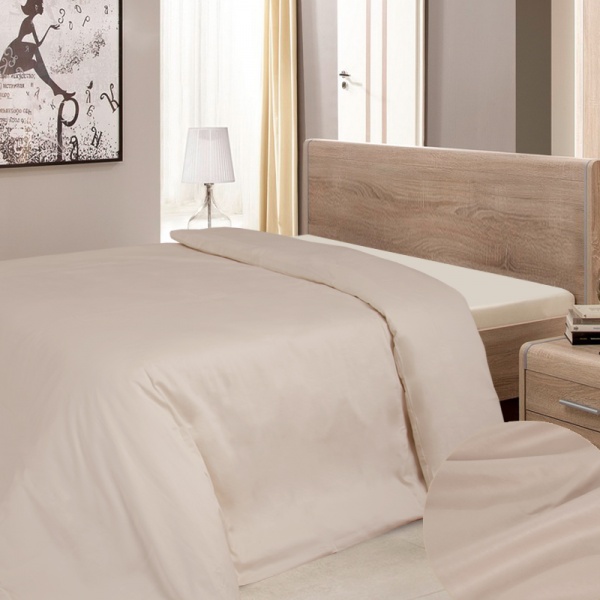 Пододеяльник сатин 04 145x215 см молочный Ярослав 