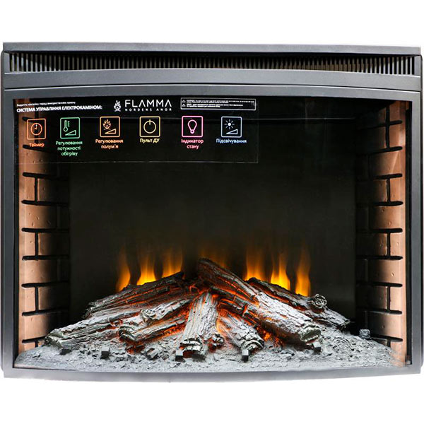Камін електричний Flamma EF01-33