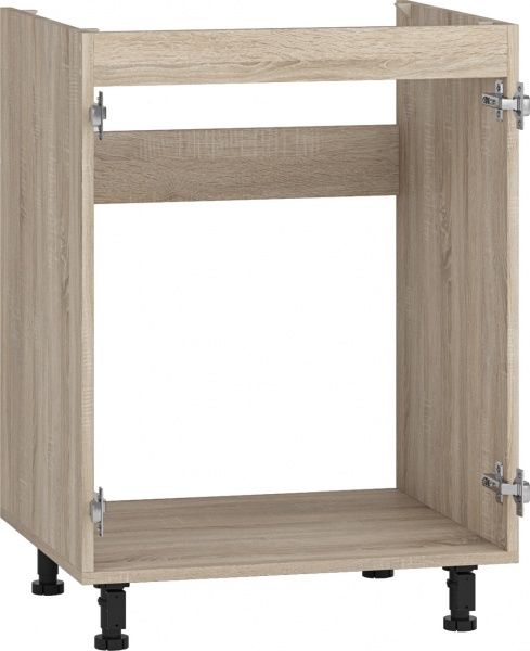 Тумба нижняя Грейд под мойку (стандарт) 600x820x522 мм дуб сонома 