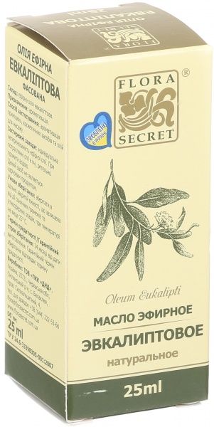 Эфирное масло Flora Secret евкаліптове 25 мл 