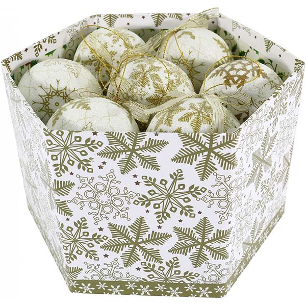 Набор новогодних украшений 198-75715C-14 14 шт