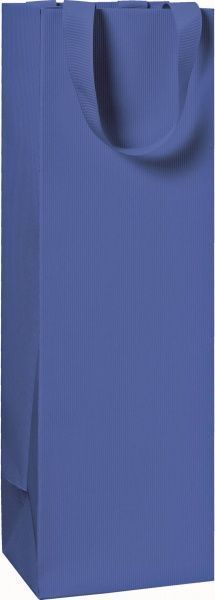 Пакет подарочный Colour dark blue 11x10.5x36 см STEWO