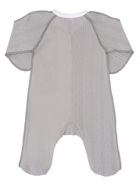 Комбінезон для хлопчика ТМ Софія Зайчик ловить зірку р.56 сірий 350156 