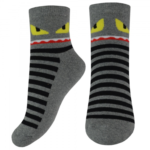 Носки детские унисекс Легка хода 9249 р. 18–20 серый меланж 