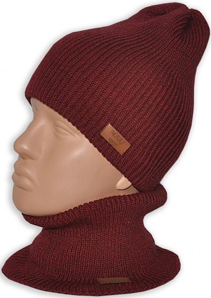 Бафф детский р.28-32 бордовый 825 