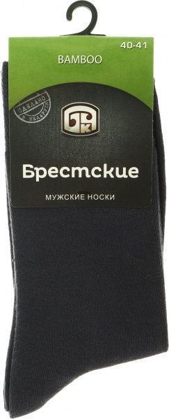 Шкарпетки БЧК BAMBOO р. 25 сірий 
