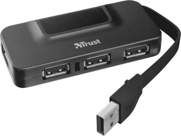 USB-хаб Trust Oila 4 Port USB 2.0 20577