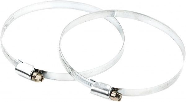 Хомут червячный оцинкованная сталь 90-110 мм 