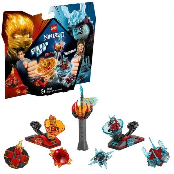 Конструктор LEGO Ninjago Удар спин-джитсу – Кай против Самурая 70684
